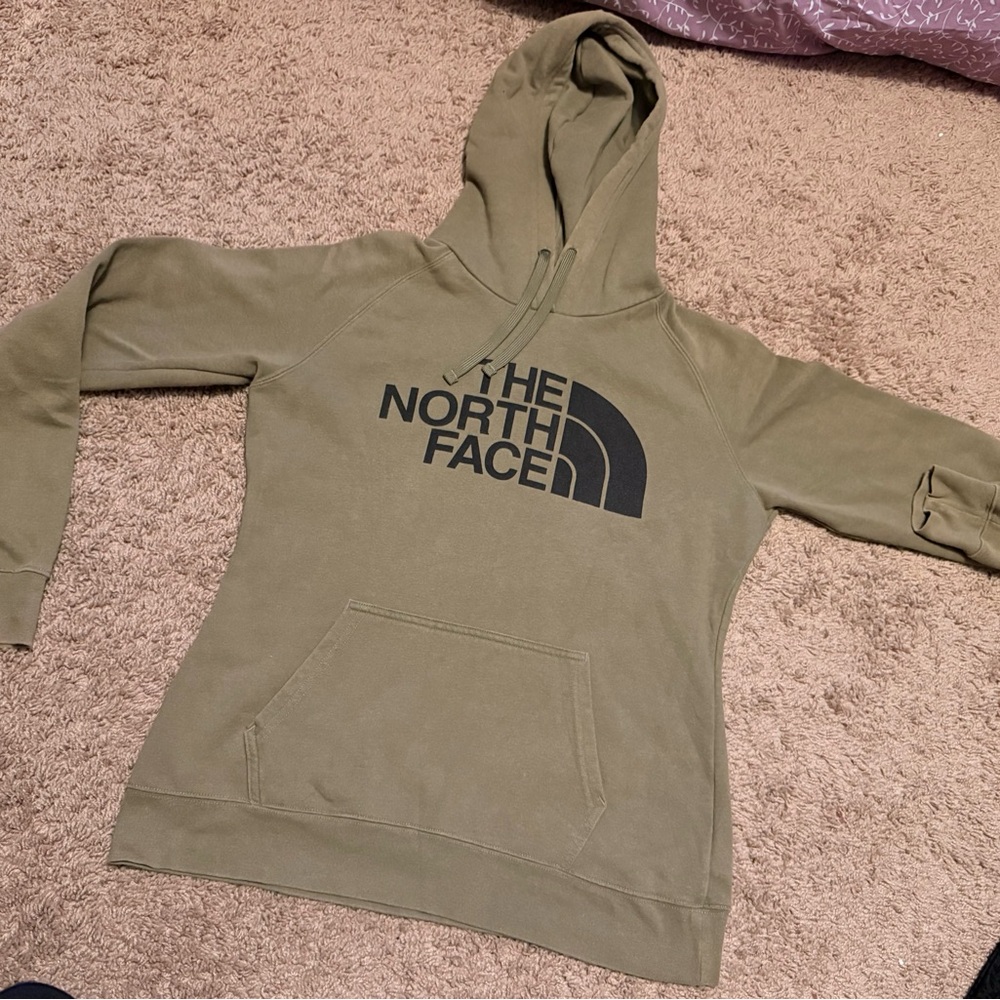 The North Face Olive Green Women’s Hoodie Size Medium